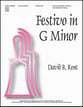 Festivo in G Minor Handbell sheet music cover